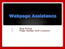 design, redesign, and develop a modern, responsive website
