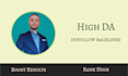 build 500 dofollow backlinks to boost your organic traffic
