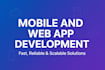 develop web and mobile apps quickly and efficiently per hour dollar 5