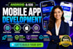 do ai mobile app development for andriod and IOS using flutter and react native