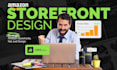 design a high converting amazon storefront or brand store for fba sellers