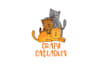 give creative cat logo design with new concepts