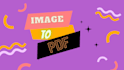 convert image to PDF