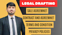 draft legally binding contracts and agreements