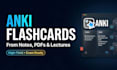 create anki flashcards from PDF notes lectures for fast exam revision