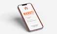 design clickable HTML digital business card