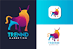 create a very unique 3d hand drawn logo design with copyrights