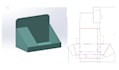 packaging structure design, die line