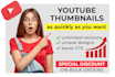 design amazing youtube thumbnail