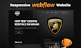 design and develop a responsive webflow landing page