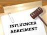 draft influencer contract agreement