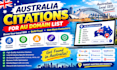 create australia citations for au domain list