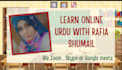 be your best friendly urdu teacher