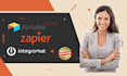 setup zapier integromat pabbly airtable smartsheet appsheet trello zaps expert