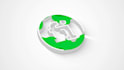 do waving fill 3d extrude glossy elegant logo