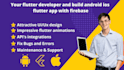 convert figma and xd to flutter, develop mobile apps for android ios