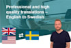 translate perfectly from english to swedish