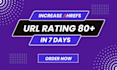 increase ahrefs url rating, increase ur 80 plus