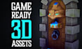 create 3d game assets and props