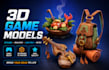 create 3d game assets and props