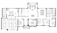 2d floor plan section elevation