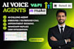 setup vapi ai calling agent, ghl chatbot, retell ai voice agent, n8n ai agent