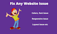 fix website responsive issues and make it mobile friendly