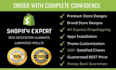 do shopify store management