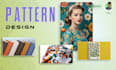 be your monogram pattern maker or retro patterns for brand