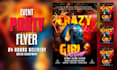 do party and event flyer within 24 hours