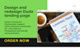 design duda website, duda landing page, duda website builder