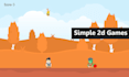 make a simple game that will runs in browser