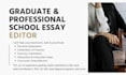 review your statement of purpose or essay for grad school