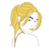 draw minimalist flat line avatar