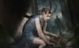 create dark creepy illustration for you