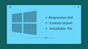 build desktop apps for business and personal use