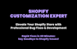 do shopify custom coding bug fix custom theme development