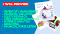 provide financial and ratio analysis, and  projection report