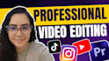 do video editing for social media, youtube, vlog, instagram