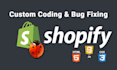 fix and customize your shopify dropshipping store
