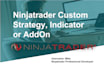 develope a ninjatrader strategy or indicator