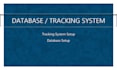 build your tracking system
