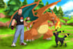 illustrate you as a pokemon trainer