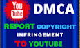 remove leaked and infringing content over youtube under dmca