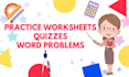 create math question answers and custom worksheets