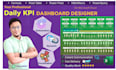do professional KPI dashboard on microsoft excel