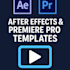 provide professional after effects and premiere pro presets and templates