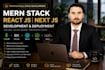 do mern stack reactjs nextjs development and deployment