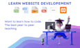 teach coding, help you learn web development  HTML CSS PHP, js