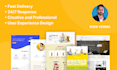 design nft landing page or nft website in figma
